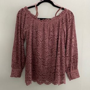 Anthropologie lace shirt
